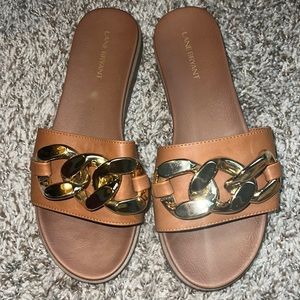 Lane Bryant size 10 wide cloud chain sandals